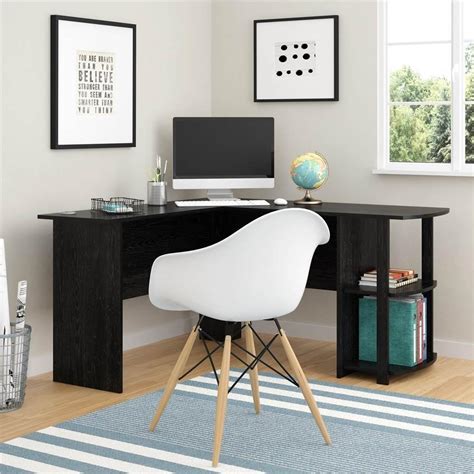 Ktaxon L Shaped Corner Computer Home Office Desk Furniture Black Best