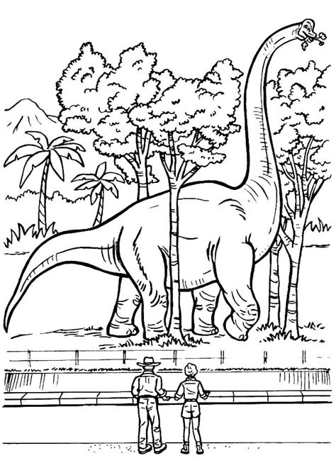 Jurassic World Dibujos Para Colorear Para Niños 37 CCB