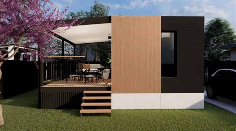 One Bedroom Prebuilt Modular Home Modern In 2020 Modular Homes House