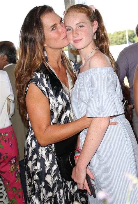 Brooke Shields And Daughter Grier 12 Have Fun Day At Horse Show