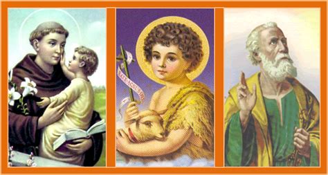 Todos os santos são pessoas como nós, mas quando vemos seus rostos calmos. PARÓQUIA DIVINO ESPÍRITO SANTO: Os 3 santos mais populares ...