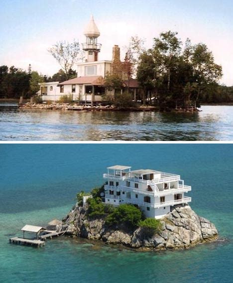Mini Luxury Living 10 Small Homes Built On Tiny Islands