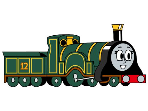 Emily The Emerald Engine Vector Model Updated By Domix258 On Deviantart