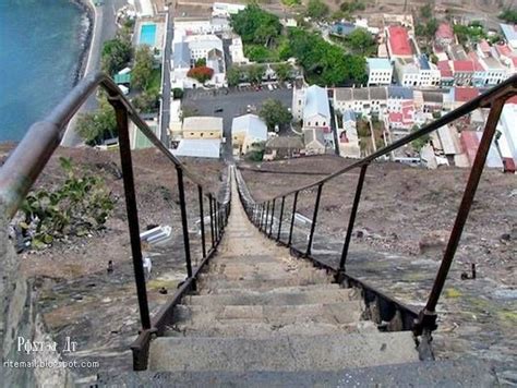 The Longest Straight Staircase In The World Is On The Island Of St