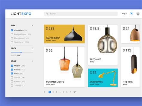 E Commerce Website Material Redesign Design Aplicativos