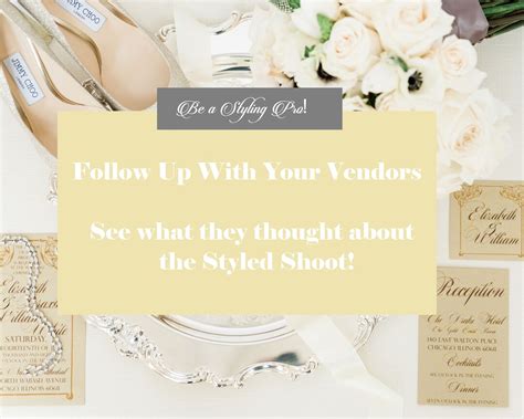 Follow Up Questionnaire Styled Shoot Collaborative Vendors Etsy
