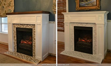 The fireplace, which sits silent for so much of the year, comes to life in all its blazing glory. Fireplace Makeover - From Craftsman To Traditional ...