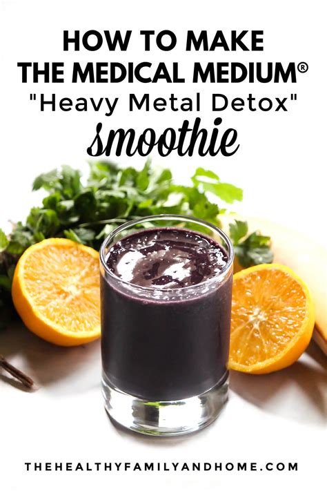 How To Make The Official Medical Medium Heavy Metal Detox Smoothie