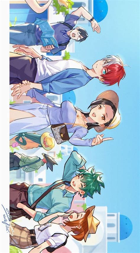 Bnha Wallpapers Dekusquad Anime Hero Wallpaper Hero