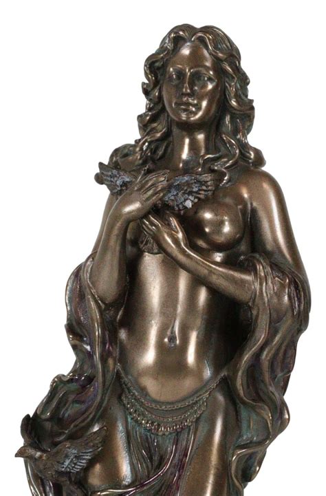 Ebros Greek Nude Aphrodite With Doves Altar Statue Goddess Of Beauty