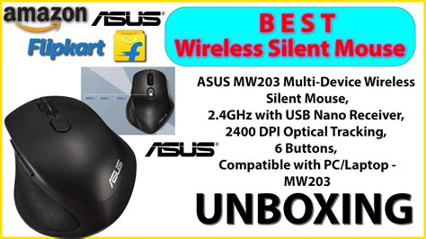 Best Wireless Mouse Under 1500 Asus Mw203 Multi Device Wireless