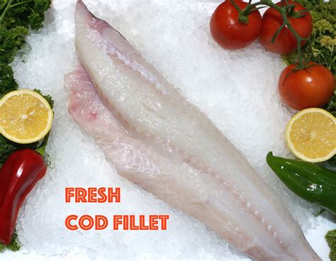 Fresh Cod Fillets 1kg