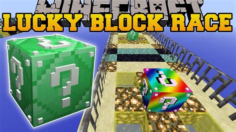 Minecraft Epic Triple Lucky Block Race Lucky Block Mod Modded Mini