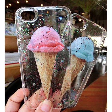 Clear Ice Cream Iphone 5s Case Iphone 5s Cases Diy Phone Case Case