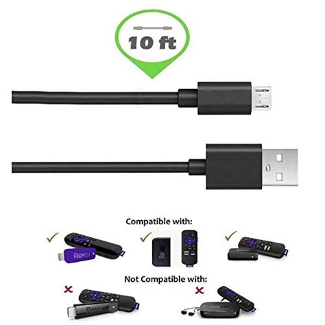 Firewall may have blocked access to the internet. Long 10FT USB Power Cable Wire Cord for Roku Express, Roku ...