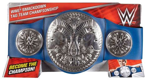 Wwe Wrestling Smackdown Tag Team Championship Championship Belt Mattel