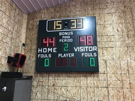 Buying A Used Scoreboard Master Basketball Scoreboard Basketball