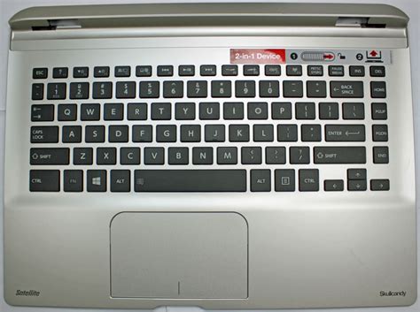 Toshiba Satellite Click 2 L35w B3204 Keyboard Non Backlit