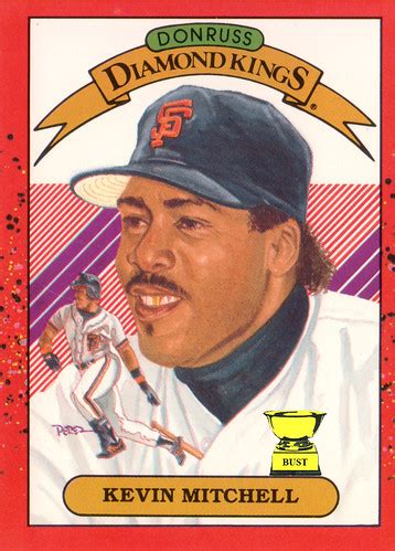 Gilbride was a coach for twenty years in the nfl, spending seven of them as the offensive coordinator for the new york giants, with whom he earned two super bowl rings. Kevin Mitchell, 1990 Donruss Diamond Kings (Ho-Ho-Horrendous Diamond Kings Week No. 4) | Sports ...