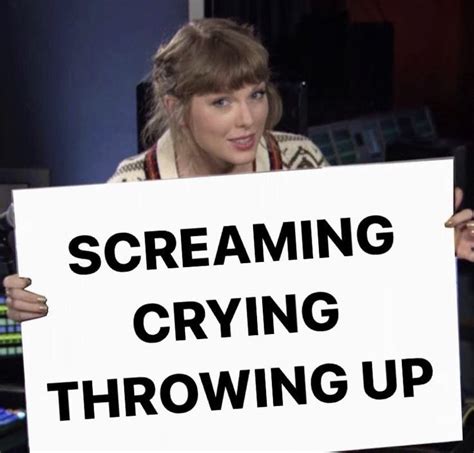 Taylor Swift In 2022 Throwing Up Crying Taylor Swift