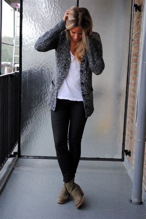 26 cozy fall girl outfits with cardigans styleoholic