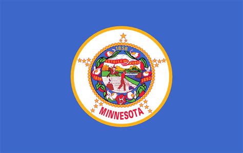 State flags are pictured below. FREE Printable Minnesota State Flag & color book pages ...