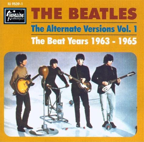 Jfn Beatles Music And Memories Beatles The Alternate Versions Vol 1 And 2