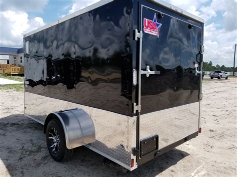 6x12 Enclosed Cargo Trailers For Sale Cheap Why Buy Used Ad 610