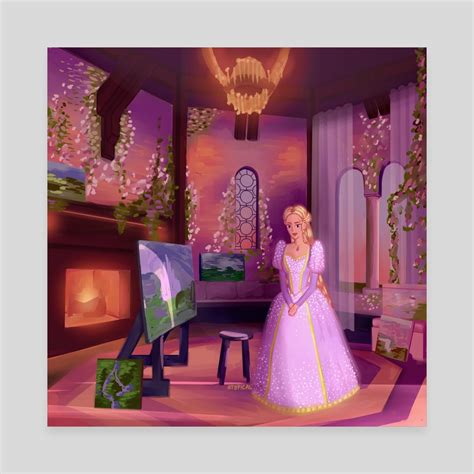 Rapunzel Barbie An Art Canvas By Atypicalaly Inprnt
