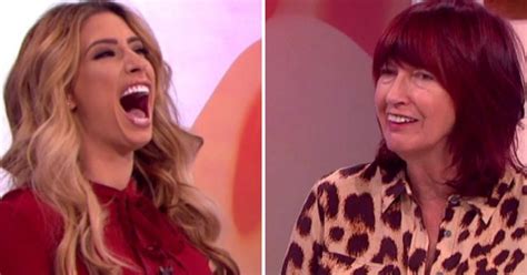 Stacey Solomon Confuses Loose Women Panel With Playground Language