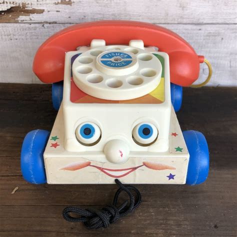Vintage Fisher Price Chatter Telephone S563 2000toys Antique Mall