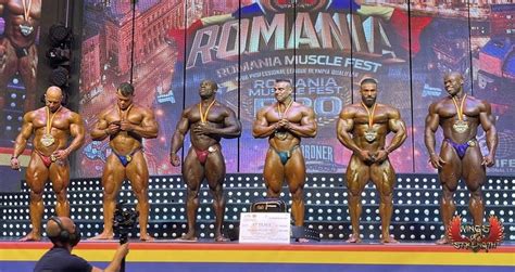 2021 Romania Muscle Fest Pro Results