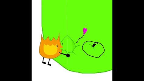 Leafy Water Fat Inflation Kissing Firey Bfdi Youtube