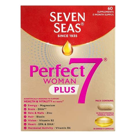Seven Seas Perfect 7 Woman Plus 60 Supplements