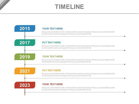 Top 10 Vertical Timeline Samples With Templates And Examples The