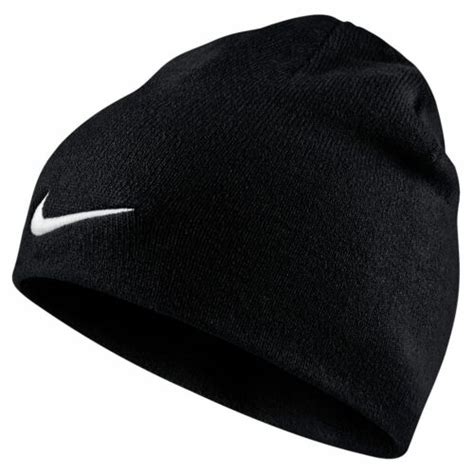 Nike Team Performance Beanie Knitted Cap Winter Hat Cap Black Ebay