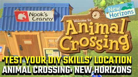 These recipes allow you to craft a variety of different items. Animal Crossing: New Horizons 'Test Your DIY Skills' Location and Recipes - GameRevolution