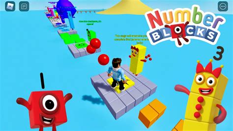Roblox Numberblocks Obby Game Youtube