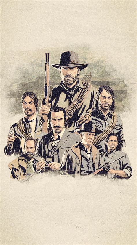 Red Dead Redemption 2 Iphone Wallpapers Wallpaper Cave