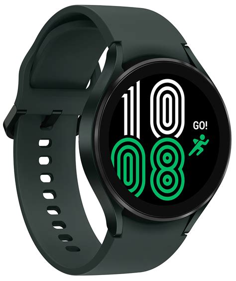 Samsung Green Galaxy Watch 4 44mm Smartwatch Sm R870nzgaxaa