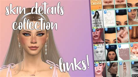 Sims 4 Cc Skin Details Entire Collection Links Youtube