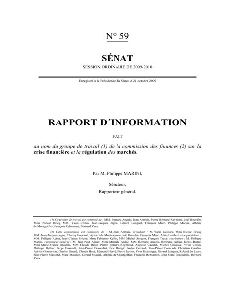 Le Rapport Au Format Pdf