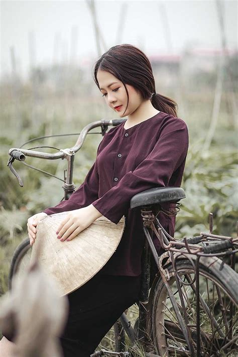Hình ảnh Cô Gái Nông Thôn đẹp Việt Nam Fine Art Tháng Mười 2023