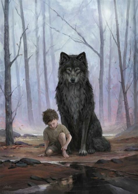 The Boy with the Wolf - LetterPile