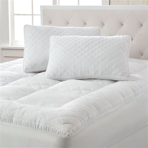 Small Diamond Quilted Mattress Topper Mattress Pads And Toppers