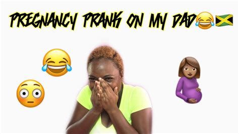 pregnancy prank on my jamaican dad🇯🇲😂 hilarious everythingtami youtube