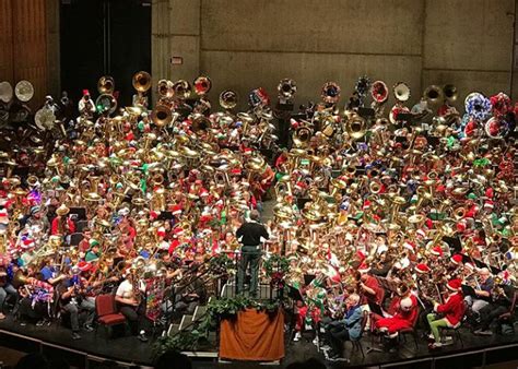 My First Tuba Christmas In Akron Ohio Yesterday Around 500 Tubists