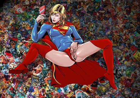 Rule 34 Blonde Hair Blue Eyes Boots Cape Dc Dc Comics Panties Aside