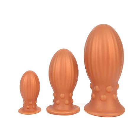 Huge Silicone Adult Anal Plug Super Soft Dildo Anal Beads Prostate