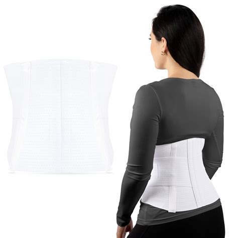 Alpha Medical Back Brace With Ventilated Elastic Lumbosacral Support